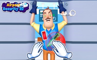 Image Airport Security 3d